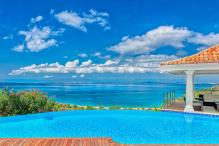 Luxury Villa Rental St Martin - Pool View